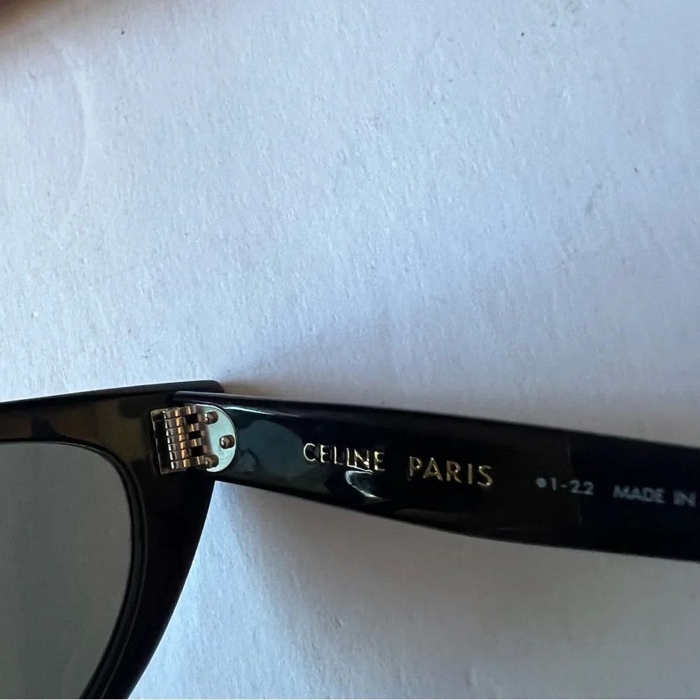 CELINE CL40228I SUNGLASSES BLACK NEW WITH CELINE CASE